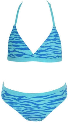 Trekantsbikini Turqouise Junior - Carlsteins