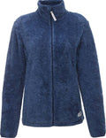 True North Softpile Jacket Junior Mid Blue Melange - True North