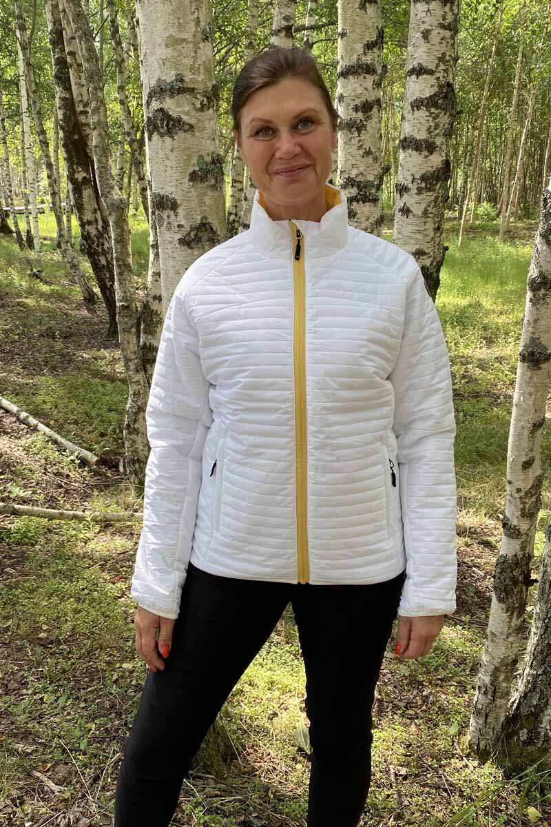 Tuxer Anna Lightweight Jacket Women Off-white - Tuxer