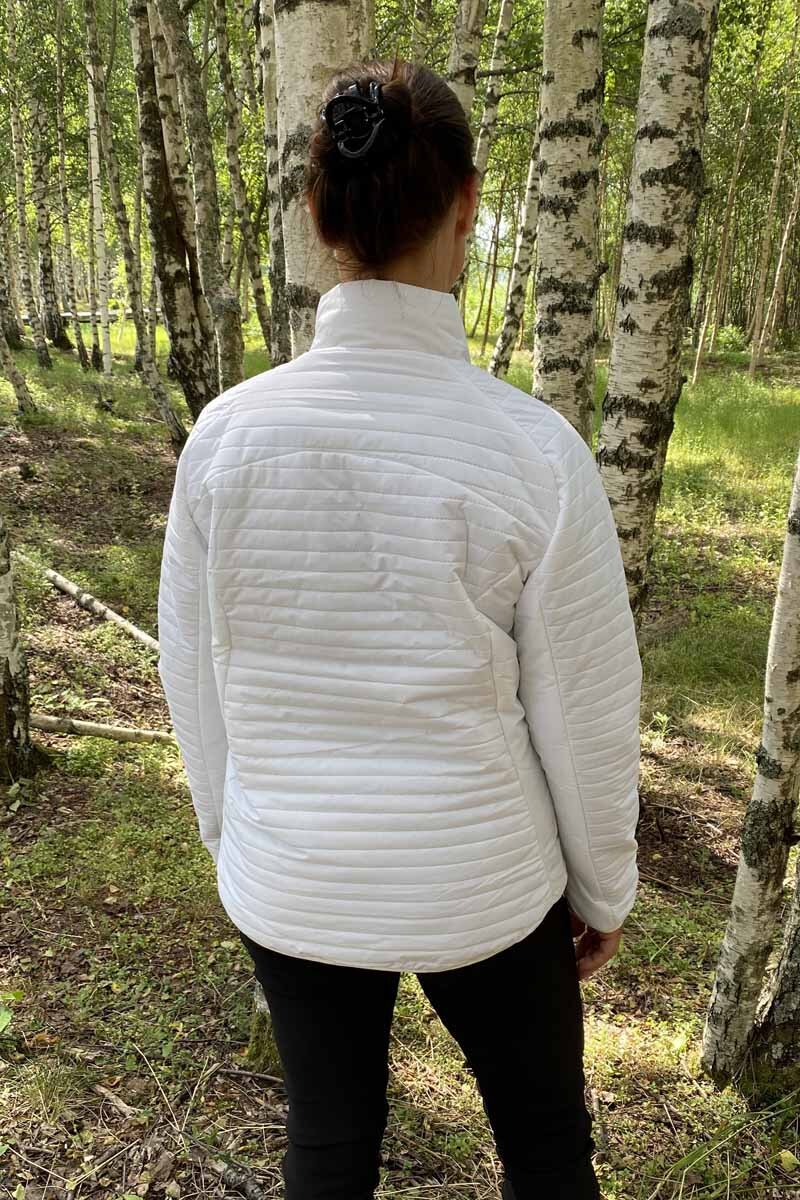 Tuxer Anna Lightweight Jacket Women Off-white - Tuxer