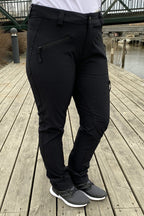 Flexi Outdoorbyxa Dam Black - Tuxer