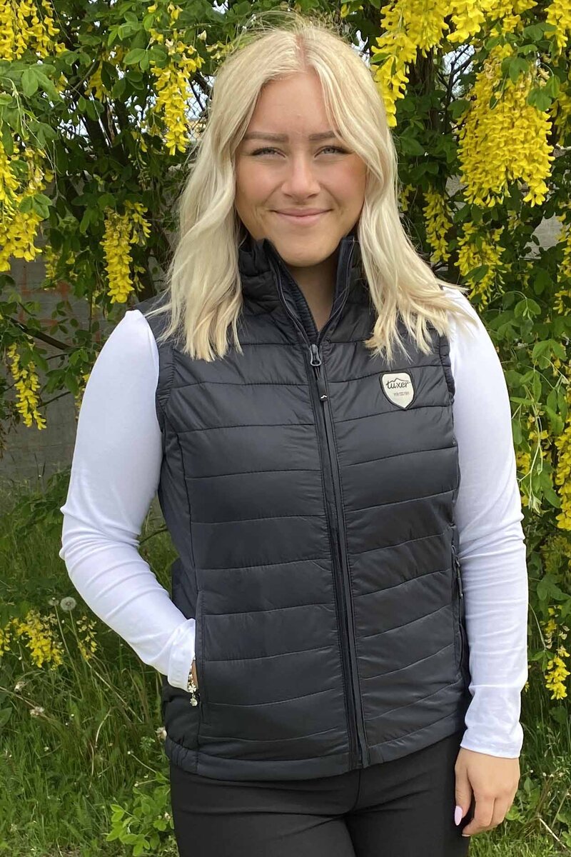 Tuxer Geilo Lightweight Vest Women Black - Tuxer