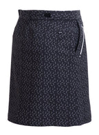 Tuxer Hollie Stretch Skort Women Black Print - Tuxer