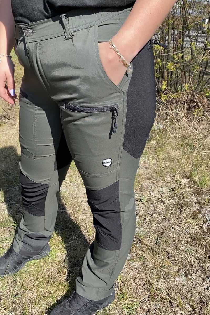 Tuxer Hunter Outdoor Trousers Women Tapenade - Tuxer
