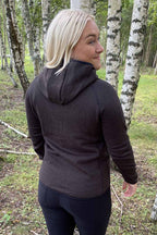 Pretty Fleecejacka Dam Grey Bear - Tuxer