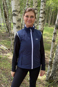 Sanna Lättviktsväst Dam Blå Dark Navy | Smilebutiken - Tuxer