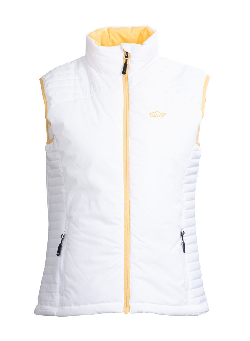Tuxer Sanna Lightweight Vest Women Offwhite - Tuxer