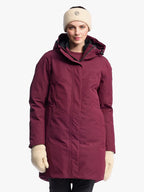 Aurora Parkas Dam Dark Burgundy Twentyfour
