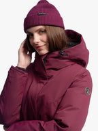 Aurora Parkas Dam Dark Burgundy Twentyfour