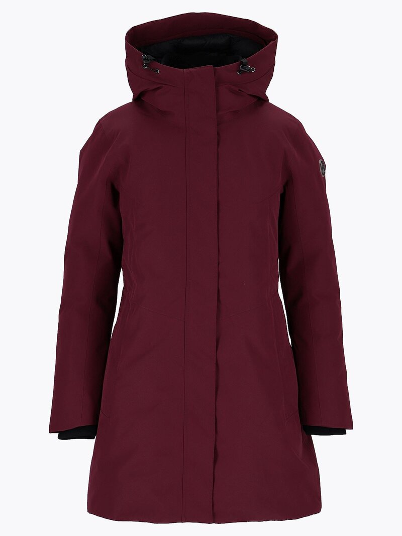 Aurora Parkas Dam Dark Burgundy Twentyfour
