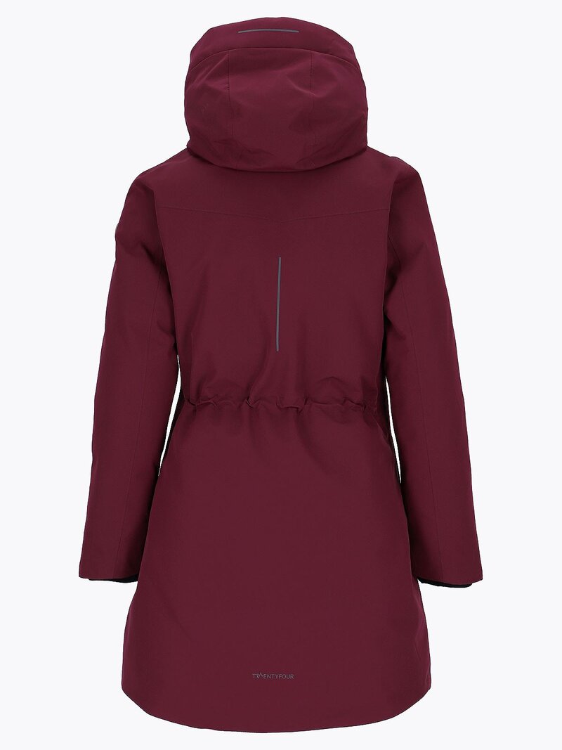 Aurora Parkas Dam Dark Burgundy Twentyfour