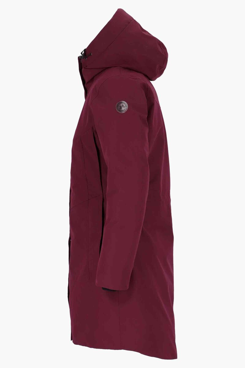 Aurora Parkas Dam Dark Burgundy Twentyfour