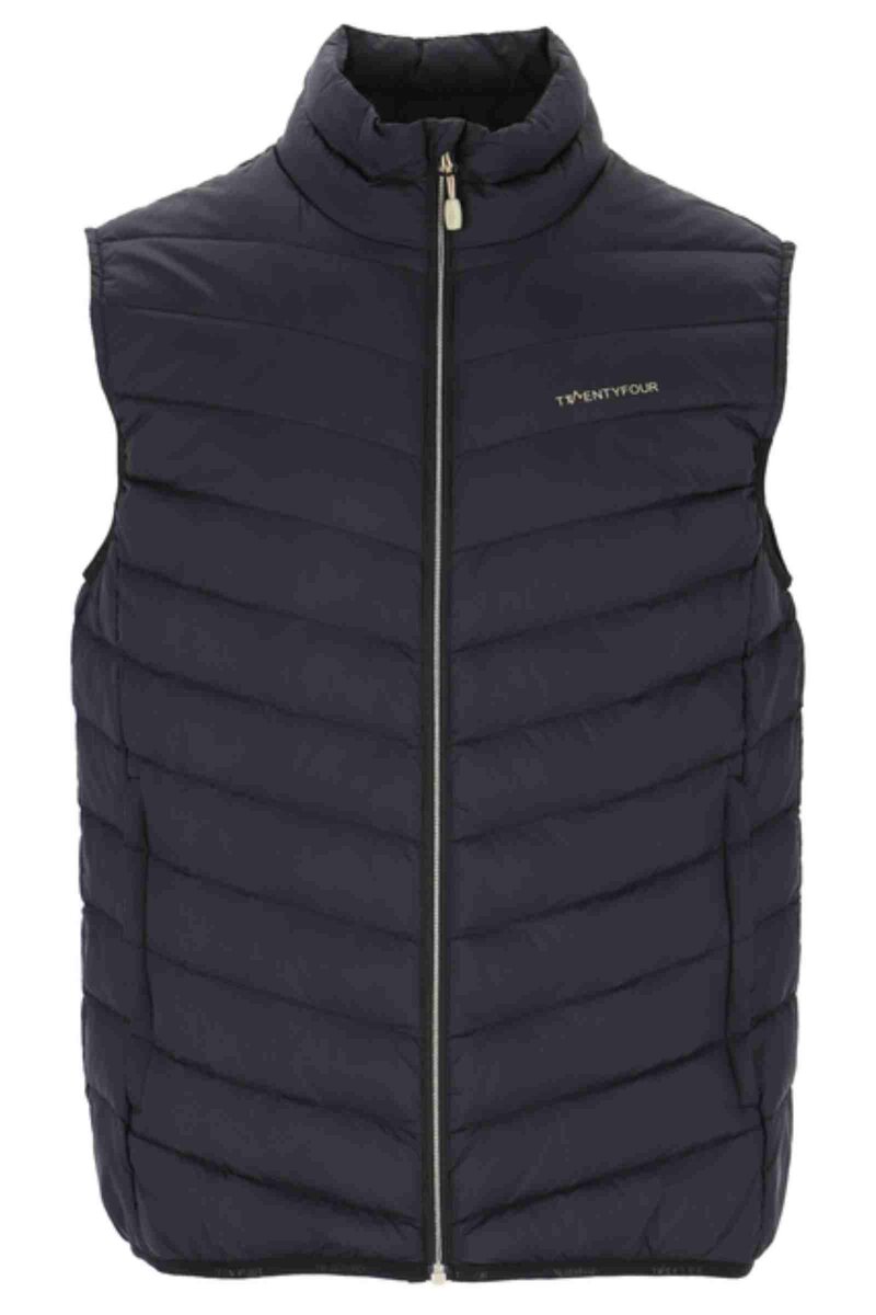 Finse Dunväst Herr Soft Black Twentyfour