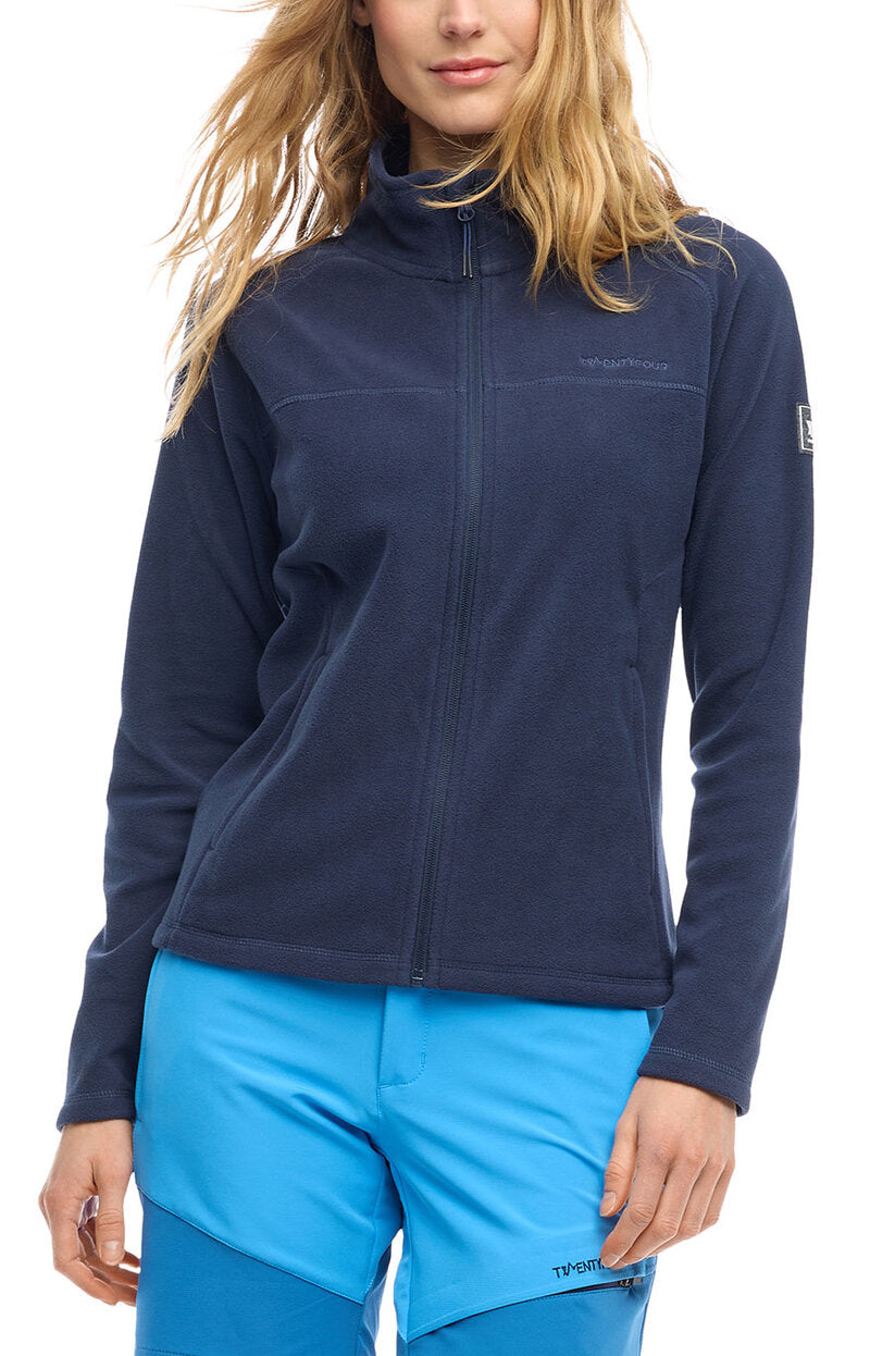 Flåm Fleecejacka Dam Navy Blue Twentyfour