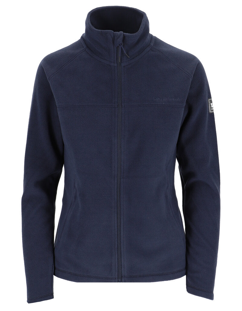 Flåm Fleecejacka Dam Navy Blue Twentyfour