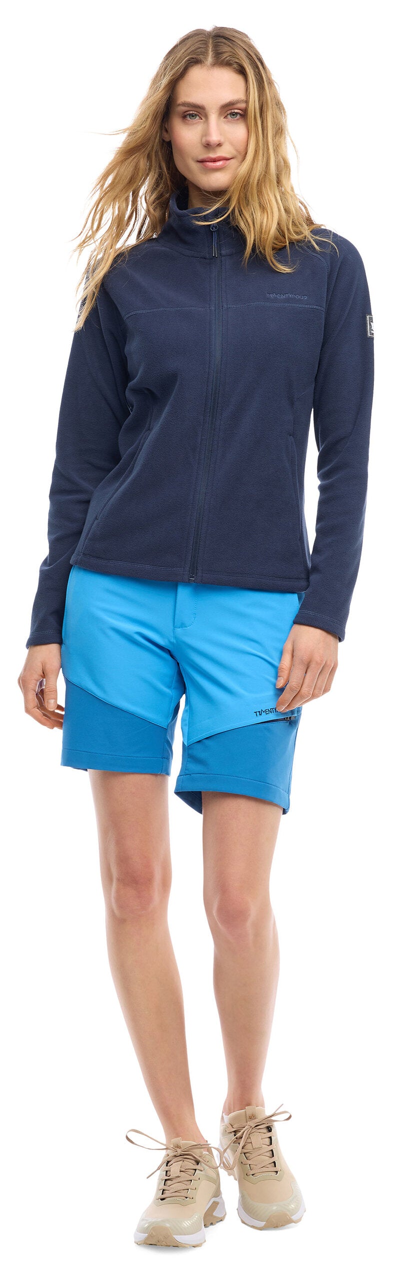 Flåm Fleecejacka Dam Navy Blue Twentyfour