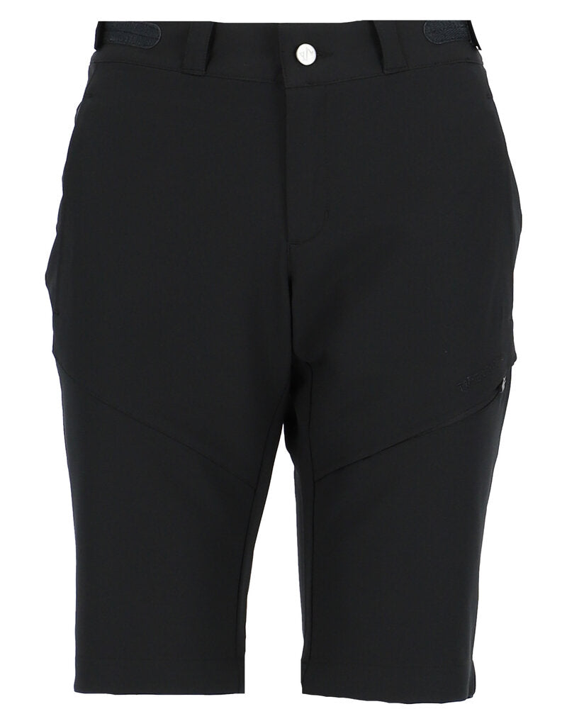 Flåm Långa Lätt Softshellshorts Dam Black Twentyfour