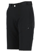 Flåm Långa Lätt Softshellshorts Dam Black Twentyfour