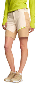 Flåm Light Softshell Shorts Women Grey White Twentyfour