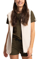 Mellow Pile Vest Women Cotton Twentyfour
