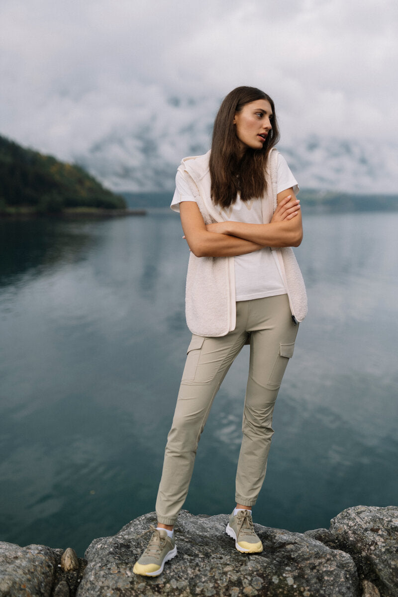 Mellow Pile Vest Women Cotton Twentyfour