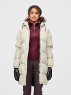 Mode Aria Parkas Dam Warm Grey Twentyfour