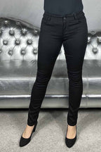 Ultimate King Regular Jeans Dam Svart - ONLY