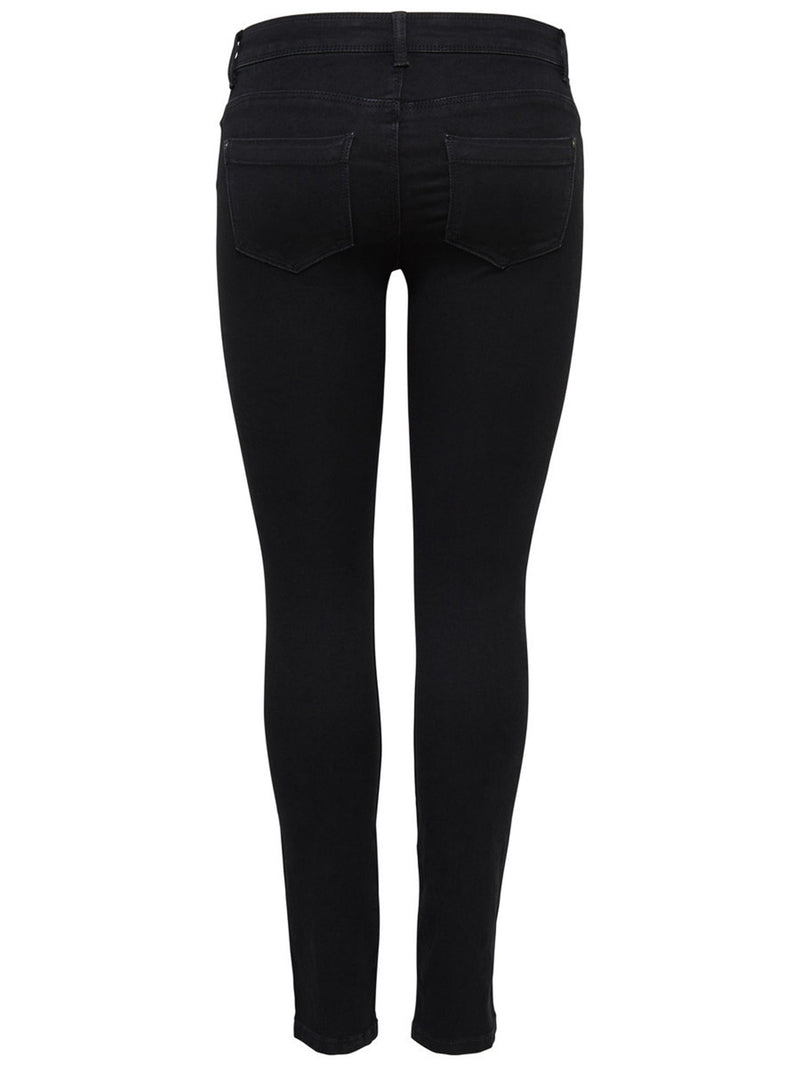 Ultimate King Regular Jeans Dam Svart - ONLY