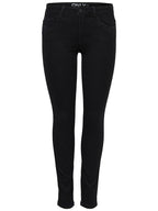 Ultimate King Regular Jeans Dam Svart - ONLY
