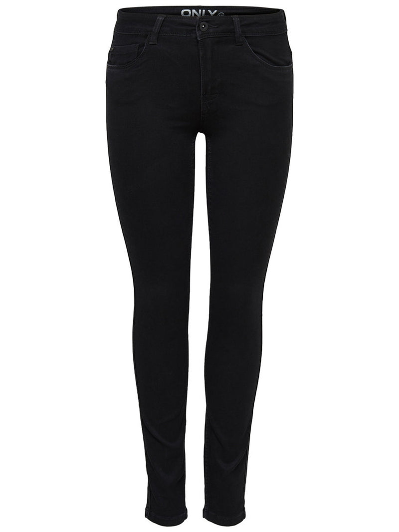 Ultimate King Regular Jeans Dam Svart - ONLY