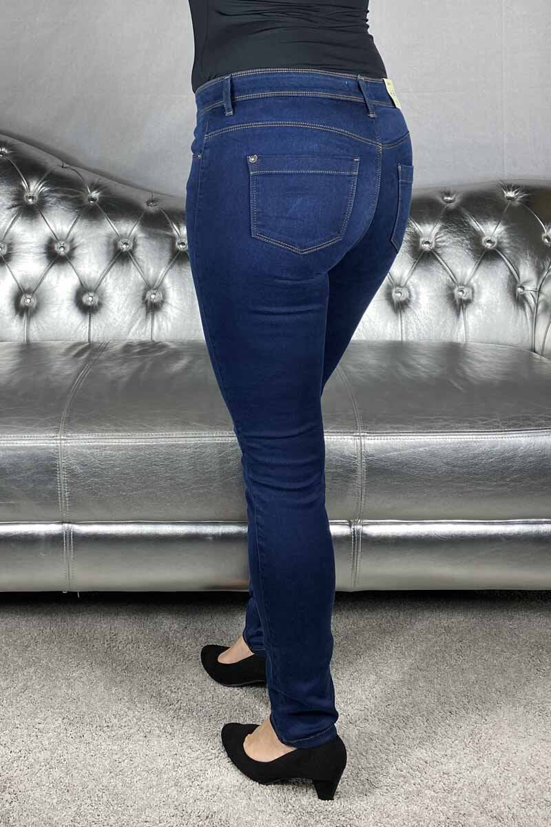 Ultimate King Regular Jeans Dam Mörkblå - ONLY