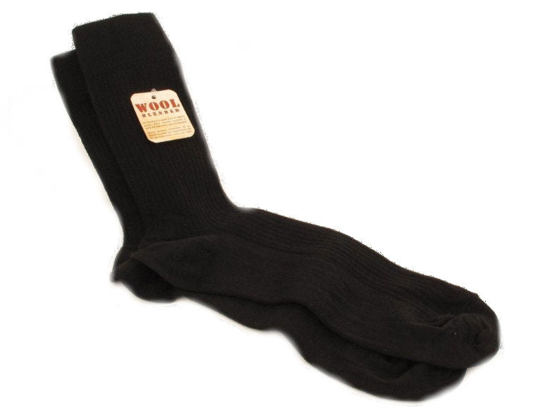 Tunn Ullstrumpa Black - Can Socks
