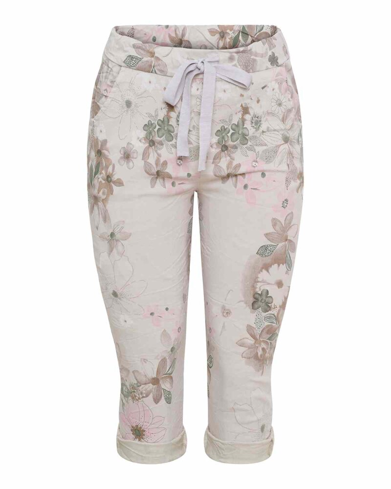 Vanna Capribyxa Dam Beige | Smilebutiken - Marta du Chateau