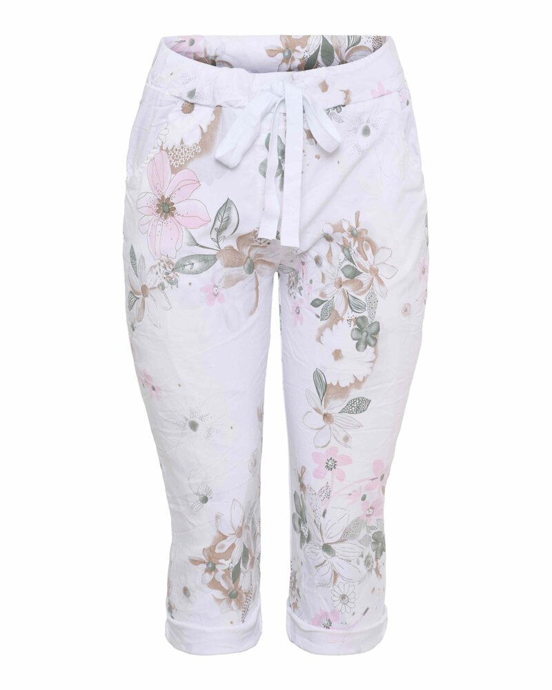Vanna Capribyxa Dam White Marta du Chateau | Smilebutiken