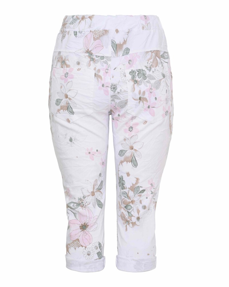 Vanna Capribyxa Dam White Marta du Chateau | Smilebutiken