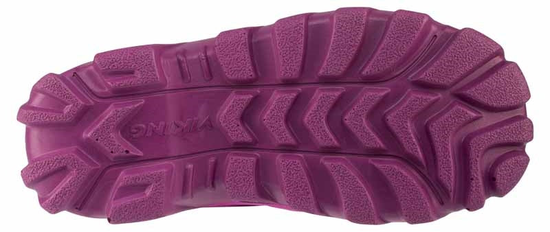 Ultra Fuchsia Purple Fodrad Stövel Barn Junior Viking