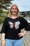 Aicha Women's Sweater Black VIVICHY