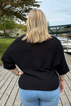 Aicha Women's Sweater Black VIVICHY