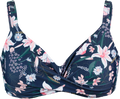 Marine Silvia Bikini Top Women Navy Comb Wänerstedt