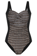 Wänerstedt Gerd Swimsuit Patterned Black - Wänerstedt
