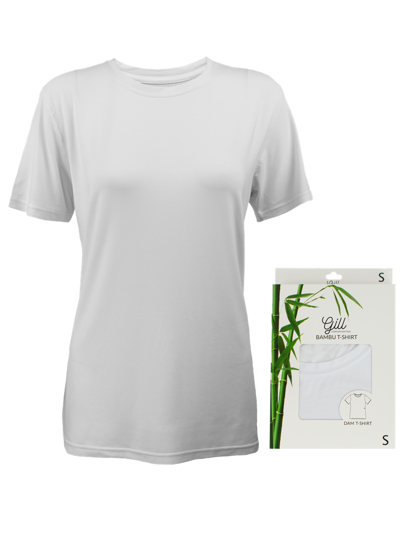 Wänerstedt T-Shirt Bambu Dam White Wiges