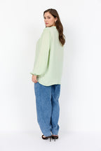Savanna 1 Shirt Blouse Women Bok Choy Wasabi Concept