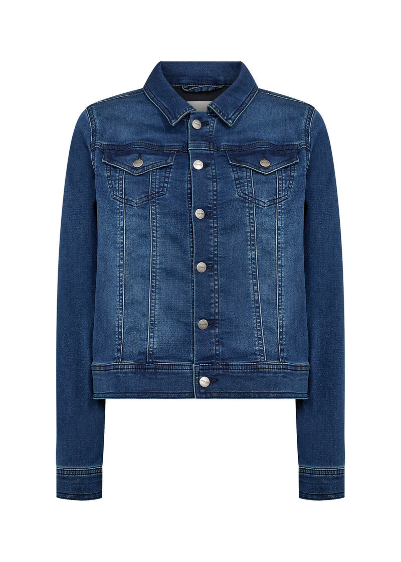 Summer 4 Jeansjacka Dam Blue Denim Wasabiconcept