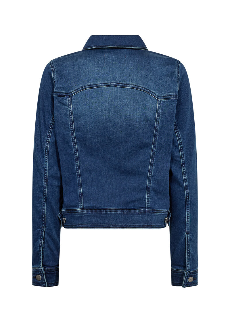 Summer 4 Jeansjacka Dam Blue Denim Wasabiconcept