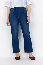 Summer 5 Ankle Jeans Women Blue Denim Wasabiconcept