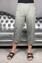 Akila 1C Capri Dam Khaki - Way of Sweden