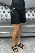 Akila 2C Shorts Dam Svart - Way of Sweden