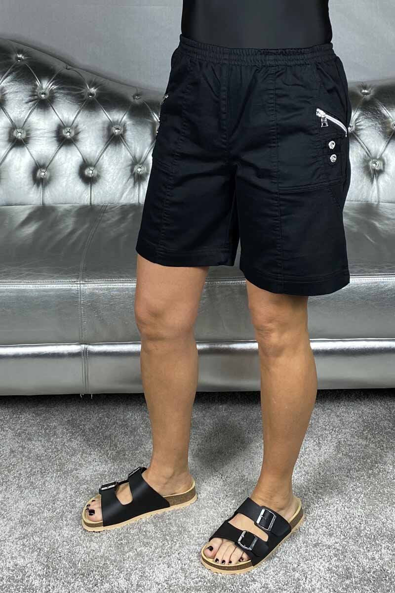 Akila 2C Shorts Dam Svart - Way of Sweden