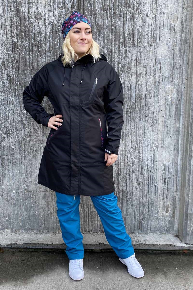 Anna 3L Skalkappa Dam Svart - Way of Sweden