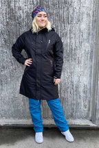 Anna 3L Skalkappa Dam Svart - Way of Sweden
